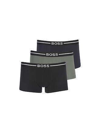 BOSS | Pants 3er Pkg schw d blau olive | schwarz