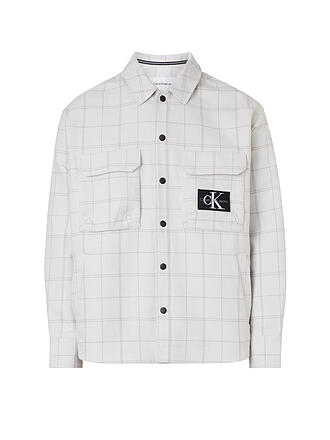 CALVIN KLEIN JEANS | Overshirt | grau