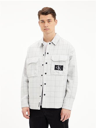 CALVIN KLEIN JEANS | Overshirt | grau