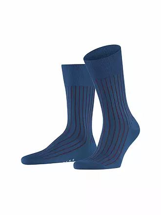 FALKE |  Socken Shadow grey white | blau