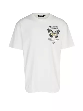 FNTSY | T-Shirt BUTTERFLY | grau