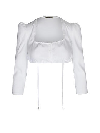 GOTTSEIDANK | Dirndlbluse JULI | weiss