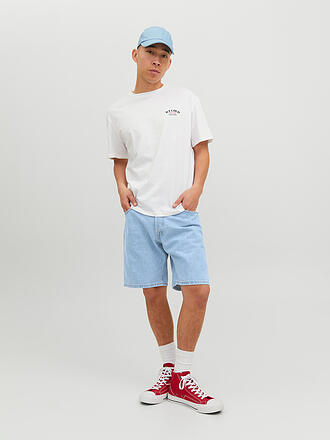 JACK & JONES | Jeansshorts JJCHRIS JJORIGINAL | hellblau