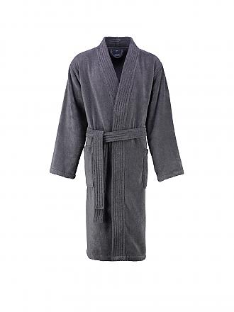 JOOP | Herren-Bademantel (anthrazit) | weiss