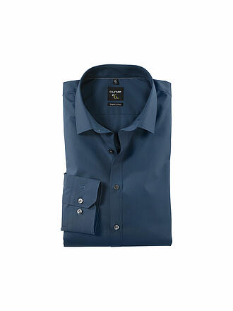 OLYMP NO.6 | Hemd Extra Slim Fit | blau