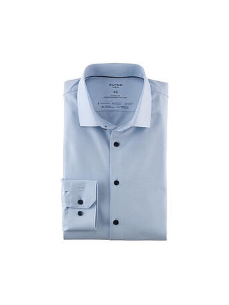 OLYMP NO.6 | Hemd Super Slim Fit | hellblau