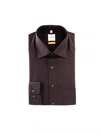 OLYMP | Hemd Modern-Fit | schwarz