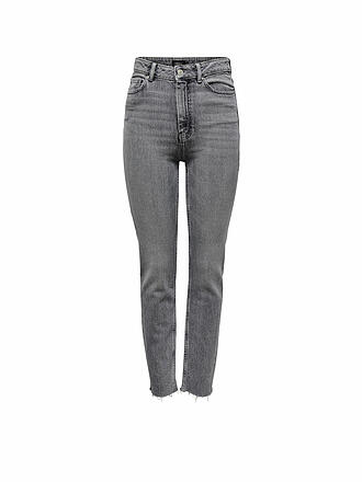 ONLY | Highwaist Jeans Straight Fit ONLEMILY | grau