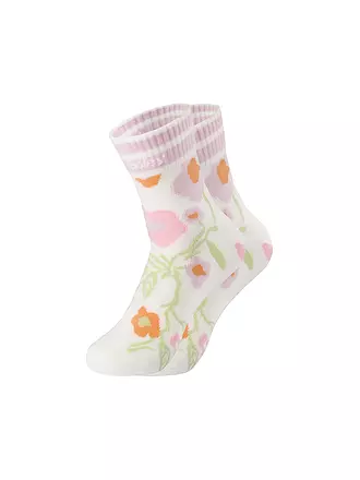 OOLEY | Socken DALHIA FLORAL soft mint | creme