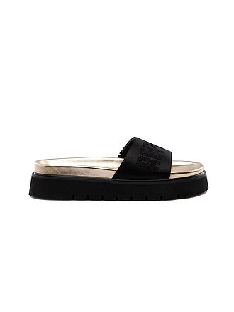 REPLAY | Pantoletten Muddy Satin | beige