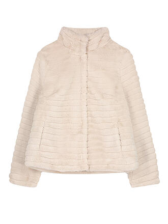 RINO&PELLE | Jacke in Felloptik DAVOR | grau