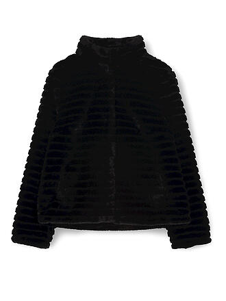 RINO&PELLE | Jacke in Felloptik DAVOR | grau
