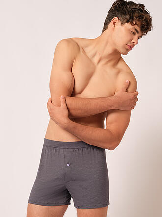 SKINY | Boxershorts nightblue lavender stripes | grün