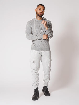 TOM RUSBORG | Kaschmir Kapuzensweater - Hoodie | schwarz
