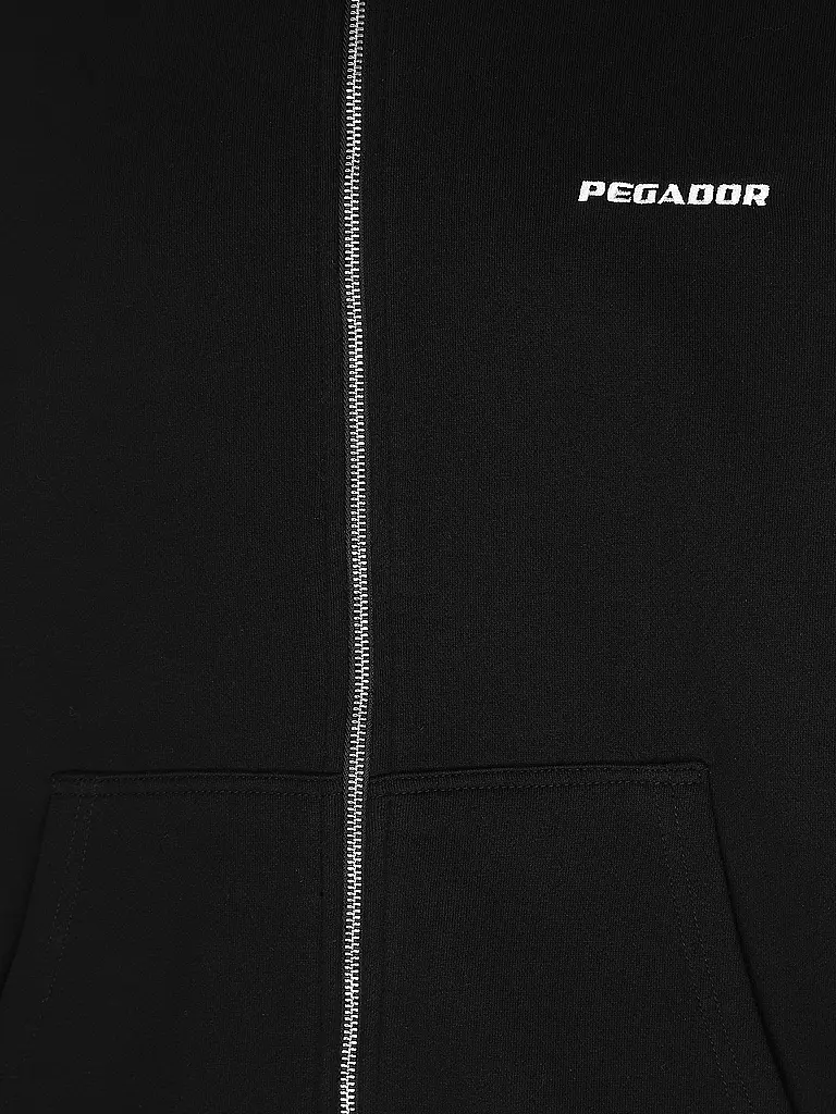 PEGADOR | Sweatjacke  | schwarz