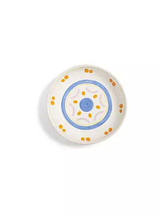 &K AMSTERDAM | Salatschüssel gross 30cm BOAVISTA Rosa | blau