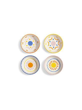 &K AMSTERDAM | Schale Set 4tlg. BOAVISTA 12,5cm Bunt
