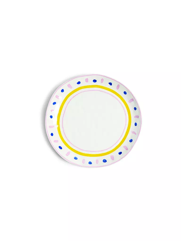 &K AMSTERDAM | Teller Set 4tlg. 21,5cm  BOAVISTA Bunt | bunt