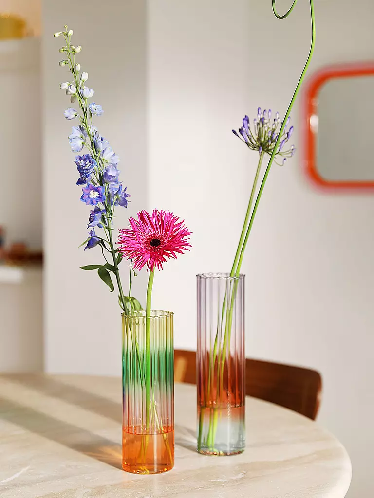 &K AMSTERDAM | Vase GRADIENT Small Bunt | bunt