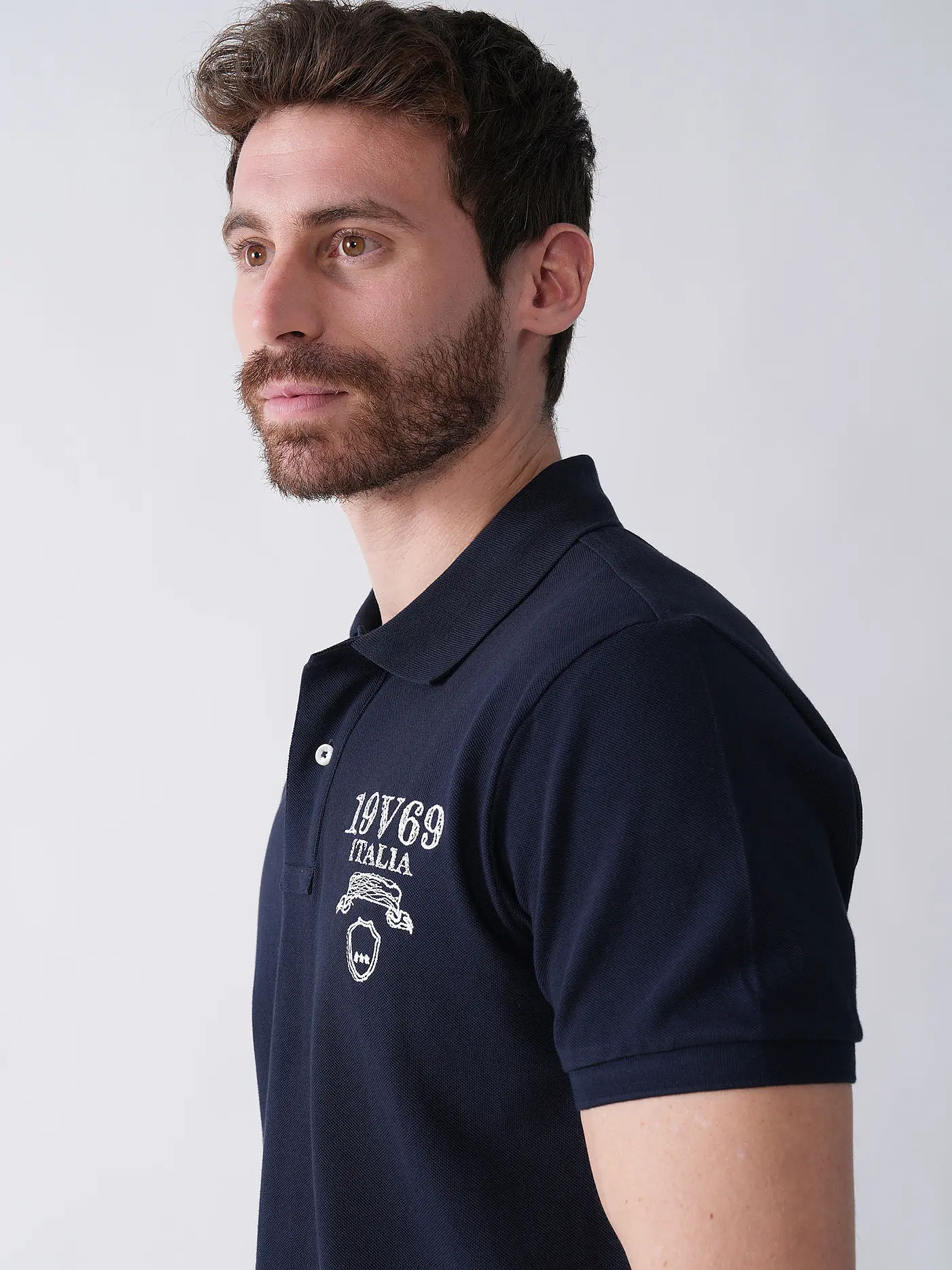 19V69 ITALIA | Poloshirt  | dunkelblau