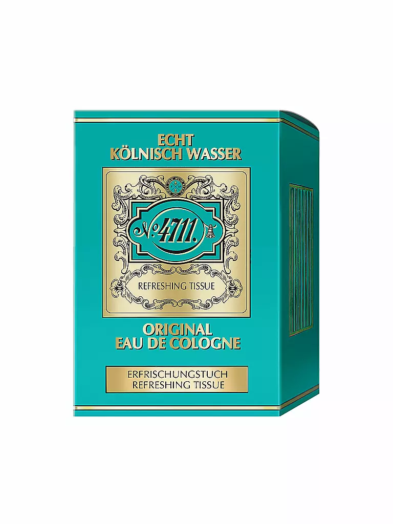 4711 | Echt Kölnisch Wasser Original Eau de Cologne Erfrischungstücher 20Stk. | keine Farbe