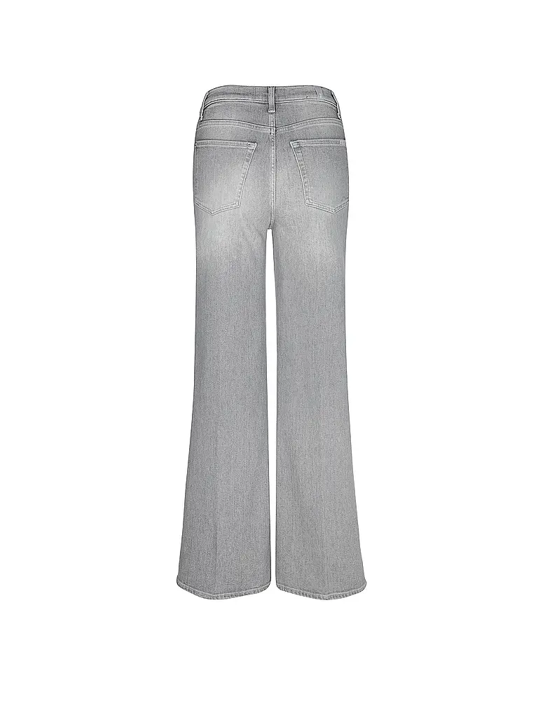 7 FOR ALL MANKIND | Highwaist Jeans Wide Leg  JO PANALU | hellgrau
