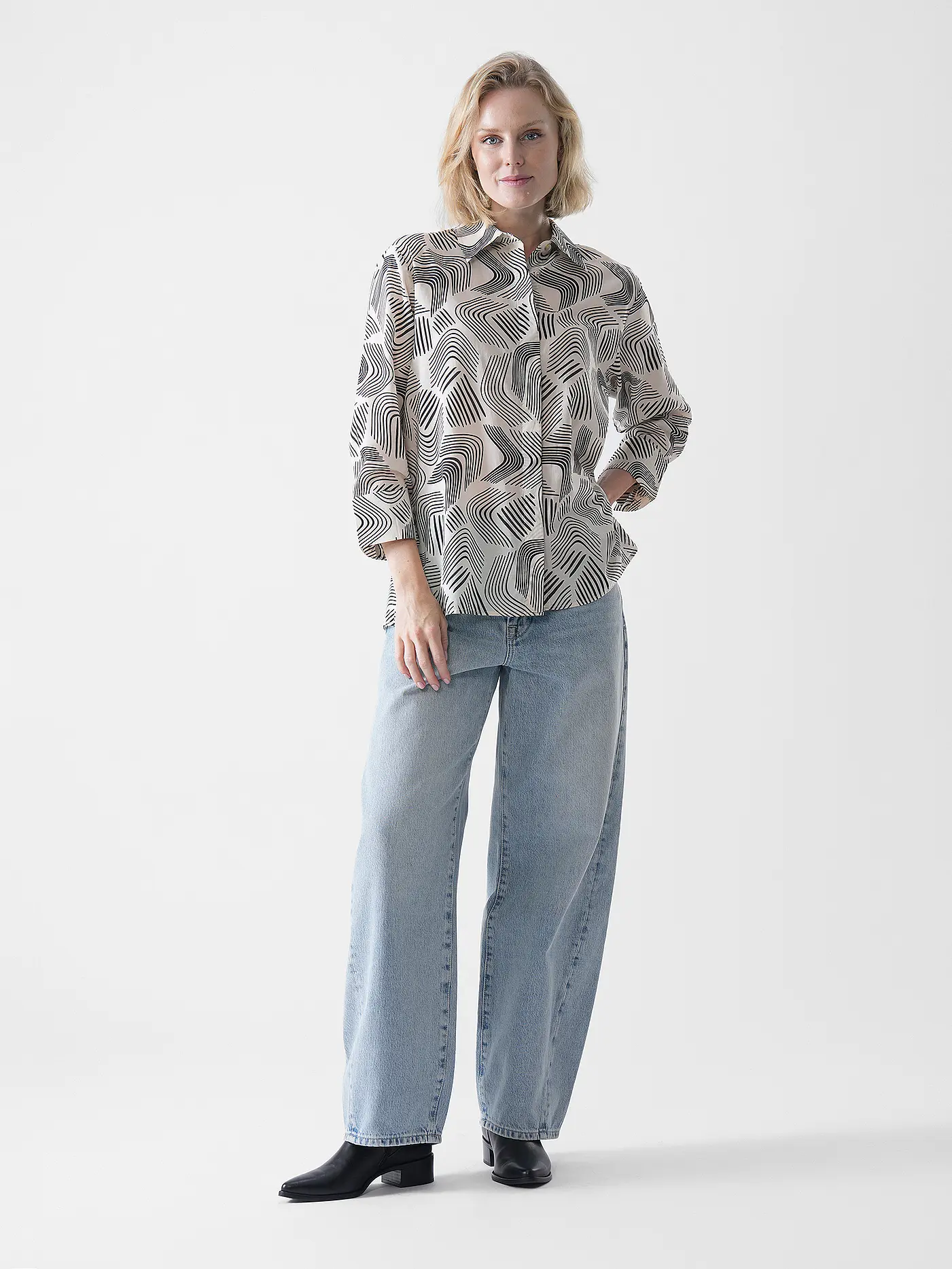 7 FOR ALL MANKIND | Jeans Balloon Fit BONNIE SEPTEMBER | hellblau