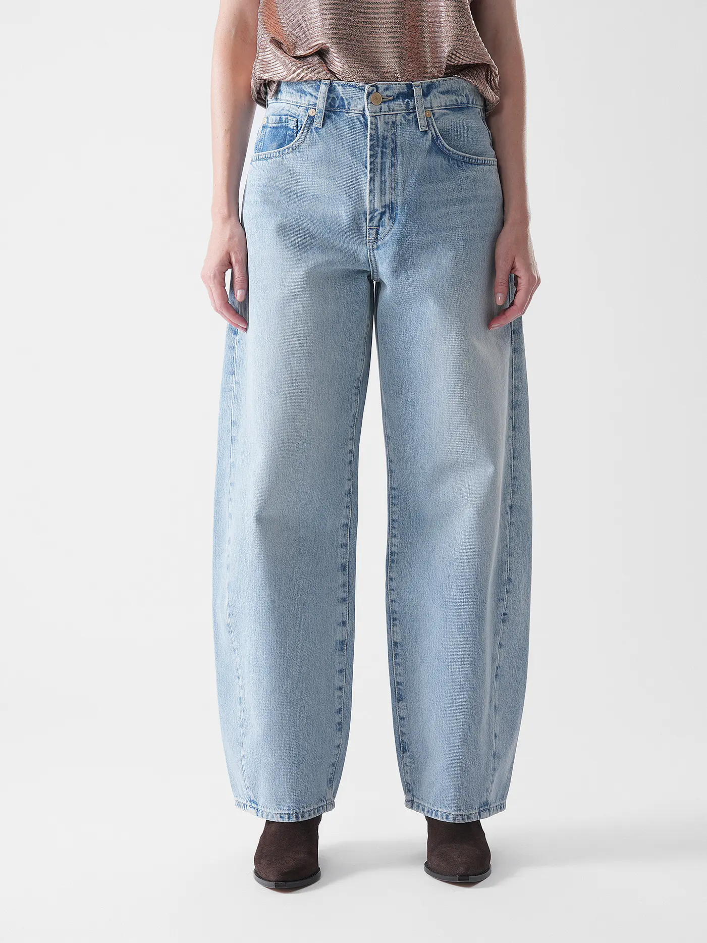 7 FOR ALL MANKIND | Jeans Balloon Fit BONNIE SEPTEMBER | hellblau