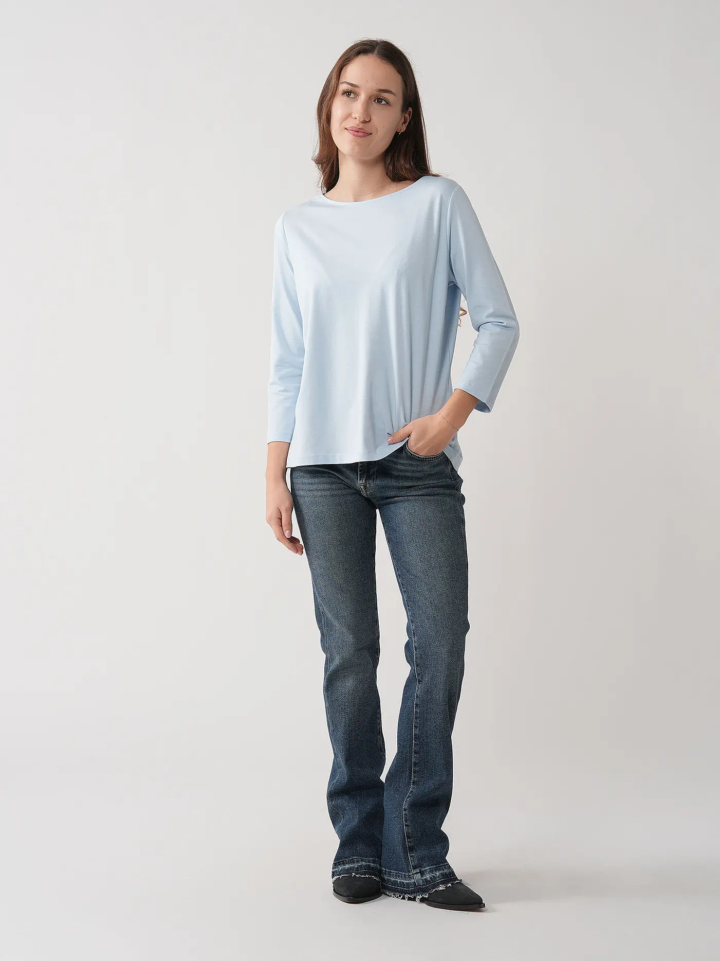 7 FOR ALL MANKIND | Jeans Bootcut Fit  | blau
