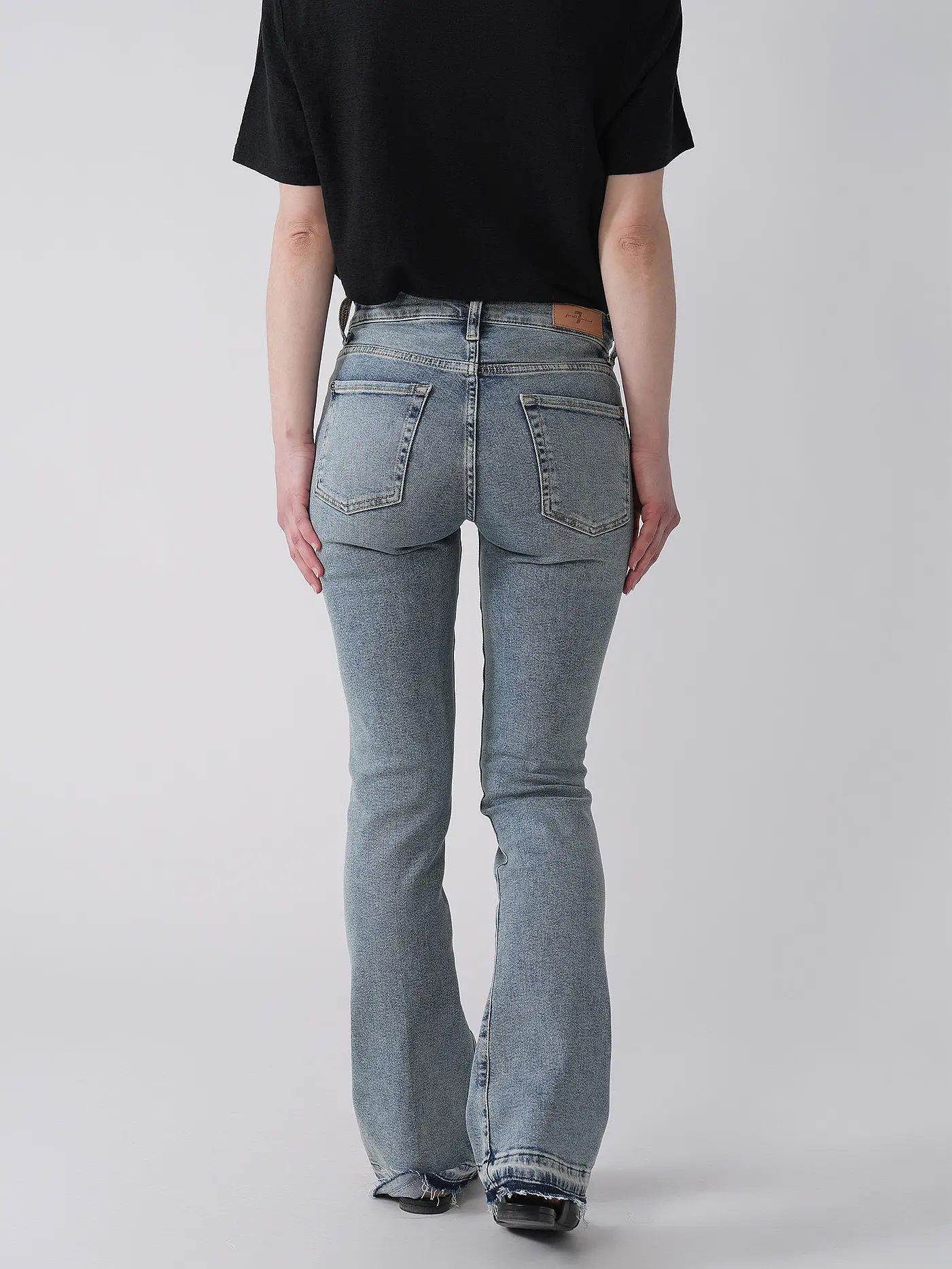 7 FOR ALL MANKIND | Jeans Bootcut Fit AMUSE ME | hellblau