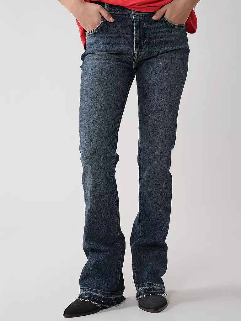 7 FOR ALL MANKIND | Jeans Bootcut Fit | blau