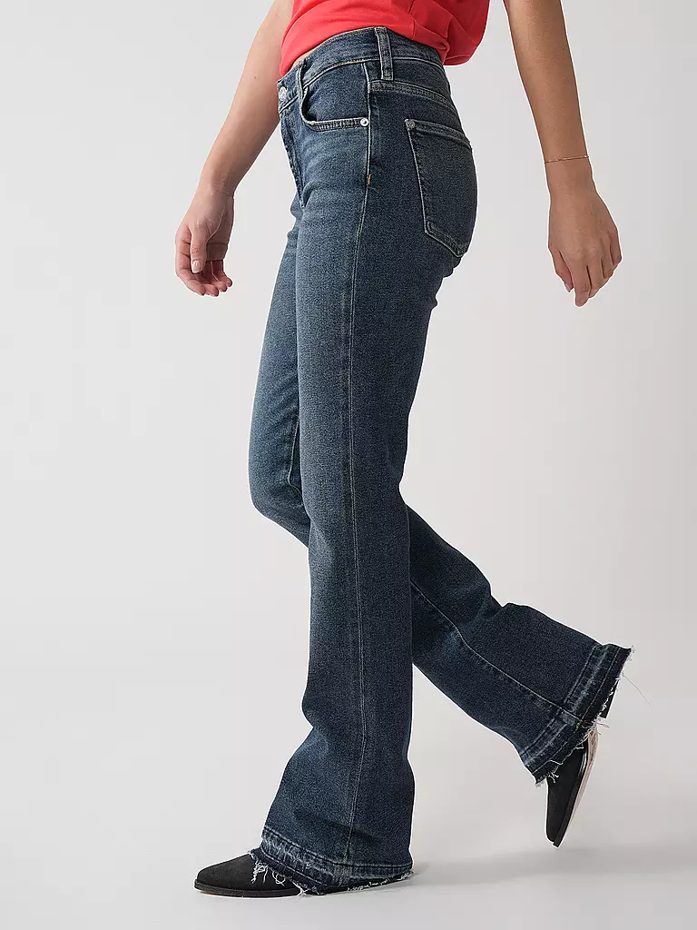 7 FOR ALL MANKIND | Jeans Bootcut Fit | blau