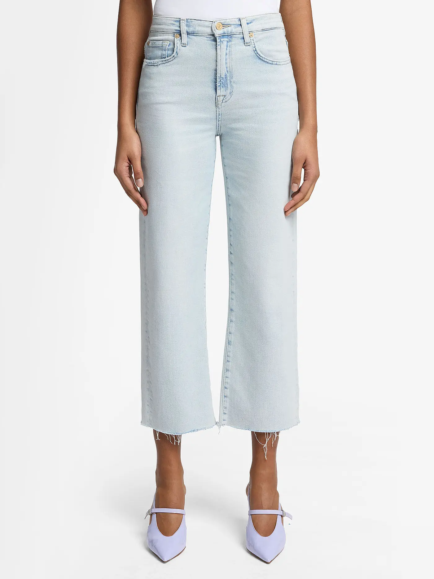 7 FOR ALL MANKIND | Jeans Flared Fit 7/8 ALEXA MAUI | hellblau