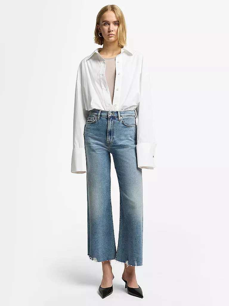 7 FOR ALL MANKIND | Jeans Flared Fit 7/8 JO | hellblau