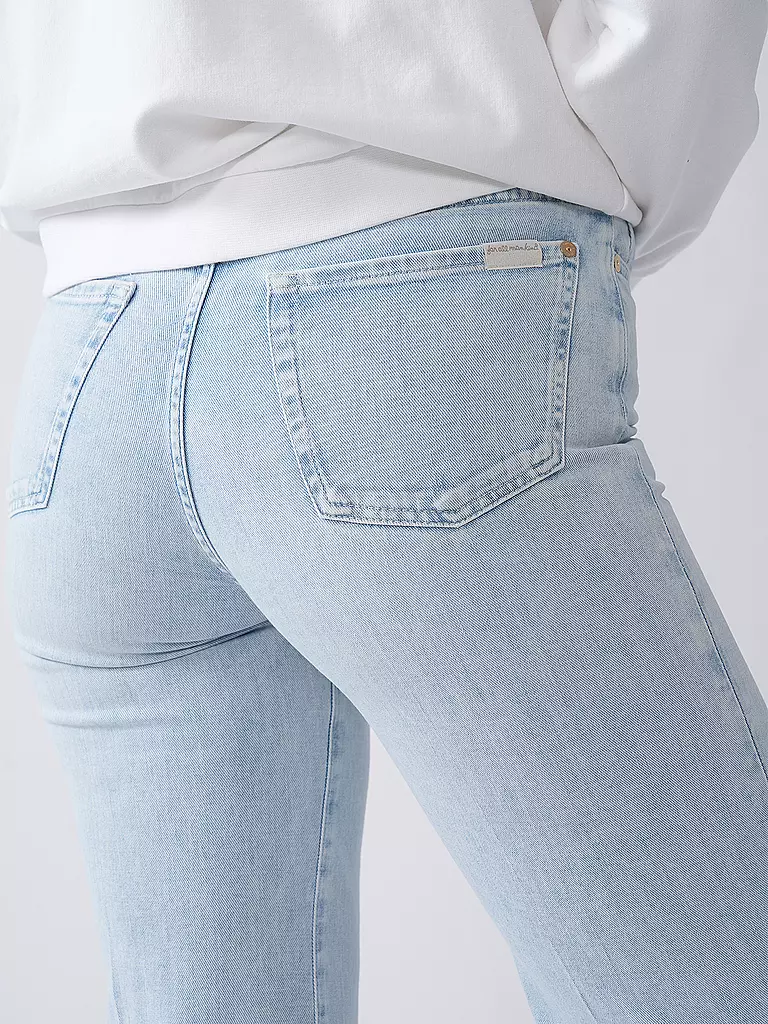 7 FOR ALL MANKIND | Jeans Flared Fit DOJO | hellblau
