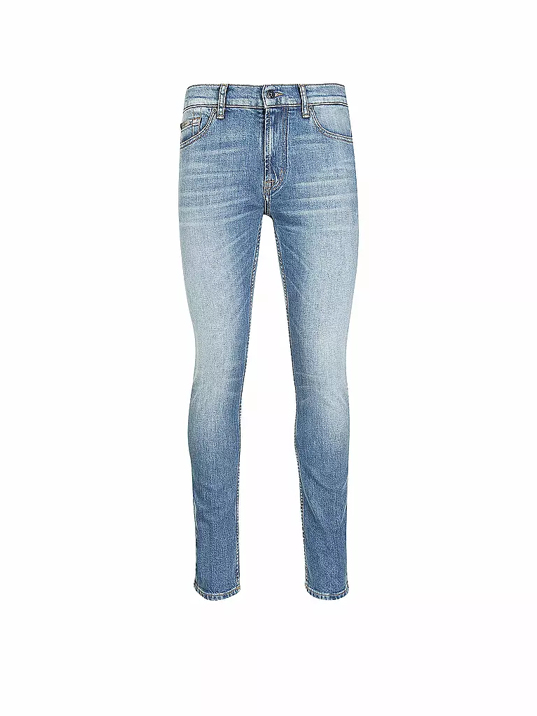 7 FOR ALL MANKIND | Jeans Skinny-Fit "Ronnie" | blau