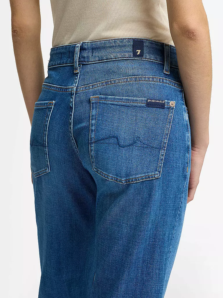 7 FOR ALL MANKIND | Jeans Straight Fit 7/8 CALIE | blau
