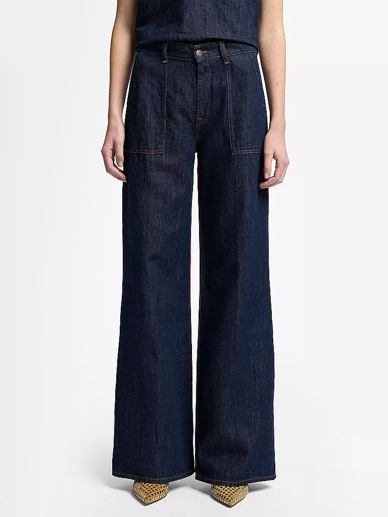 7 FOR ALL MANKIND | Jeans Wide Leg LOTTA | dunkelblau