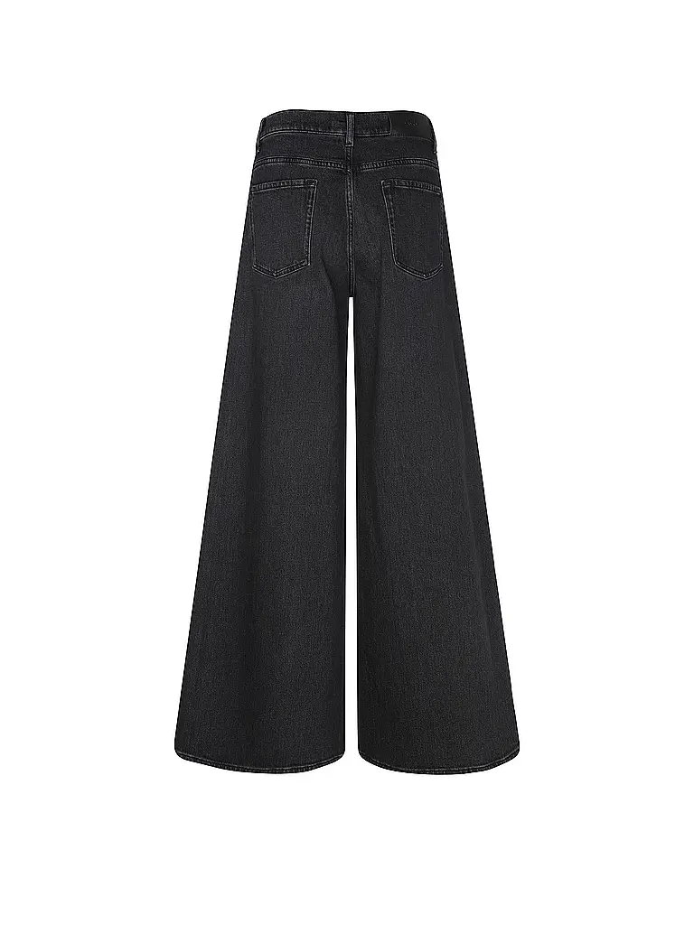 7 FOR ALL MANKIND | Jeans Wide Leg MARIE | schwarz
