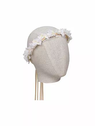 ABEL & LULA | Mädchen Haarschmuck - Blumenkranz | creme