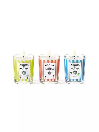 ACQUA DI PARMA | Geschenkset - Trio Kerzen Ulivo, Salina, Pineta Limited Edition 70g | keine Farbe