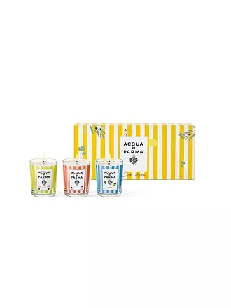 ACQUA DI PARMA | Geschenkset - Trio Kerzen Ulivo, Salina, Pineta Limited Edition 70g | keine Farbe