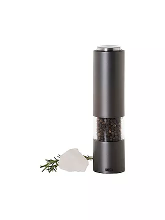 AD HOC | Elektrische Salz- oder Pfeffermühle 21,5cm dunkelgrau | grau