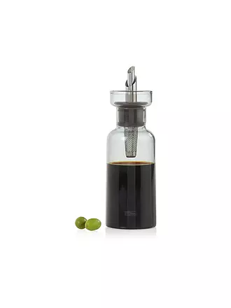 AD HOC | Essig- oder Ölspender AROMA POUR 120ml Grau/Glas/Edelstahl | hellgrau
