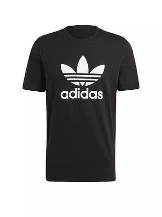 ADIDAS | T-Shirt TREFOIL | schwarz