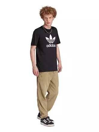 ADIDAS | T-Shirt TREFOIL | schwarz