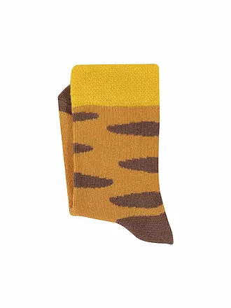 AFFENZAHN | Jungen Socken FROG gruen | gelb