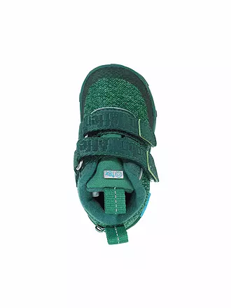 AFFENZAHN | Kinder Barfußschuhe - Boots Frosch Lowboot Happy Smile | hellgrün
