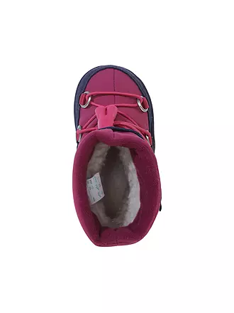 AFFENZAHN | Kinder Barfußschuhe - Stiefel SNOWY Flamingo | pink