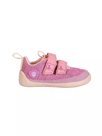 AFFENZAHN | Kinder Barfußschuhe KNIT HAPPY Eule | rosa